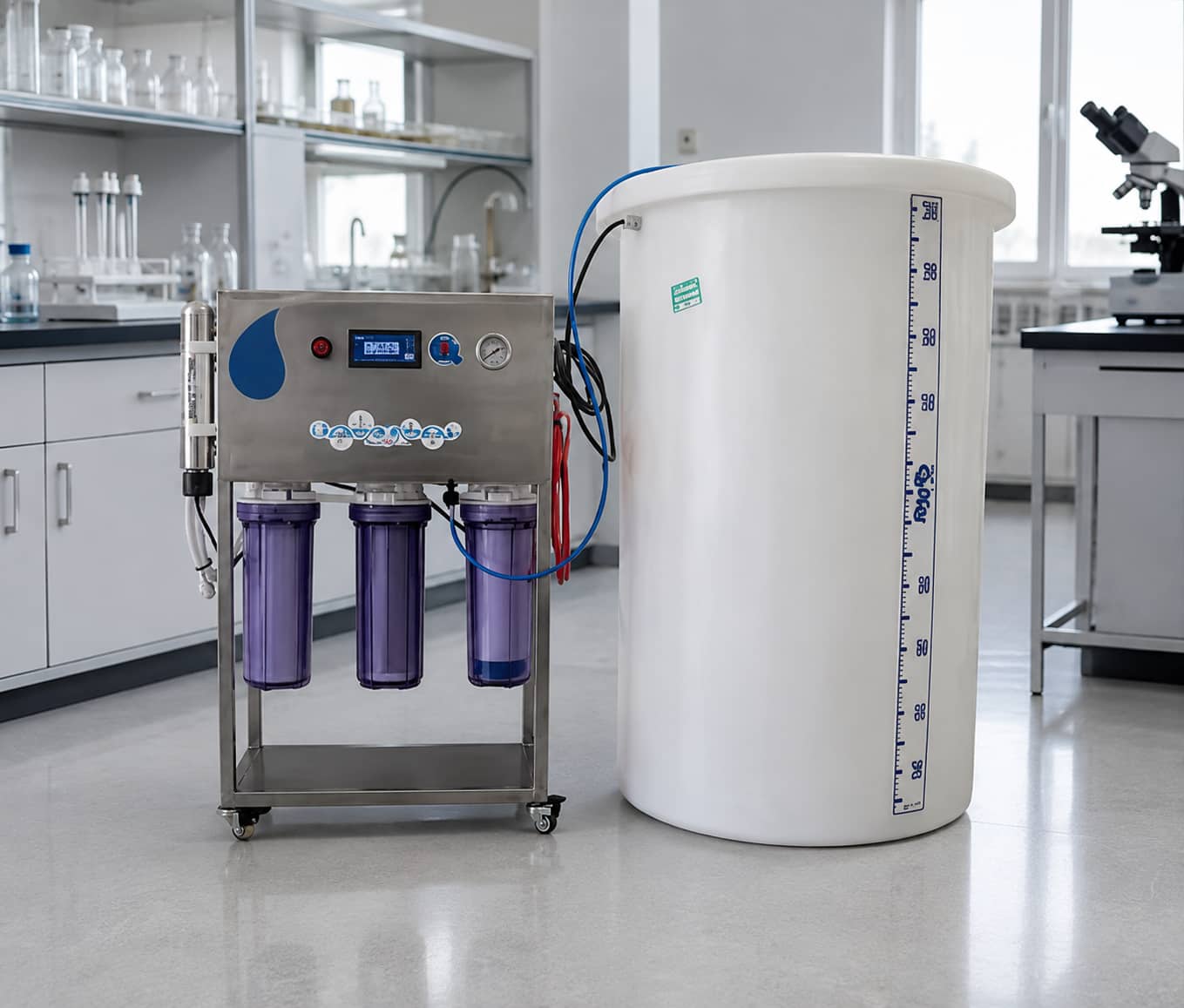 Osmose reversa para laboratório: o que avaliar antes